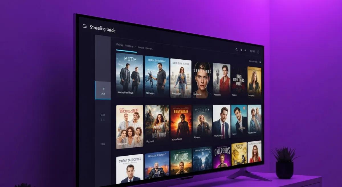 Plateforme de streaming vidéo avec interface moderne