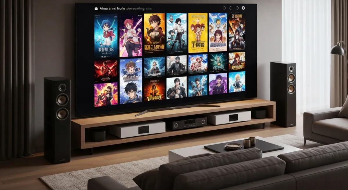 Streaming de films et séries sur écran moderne